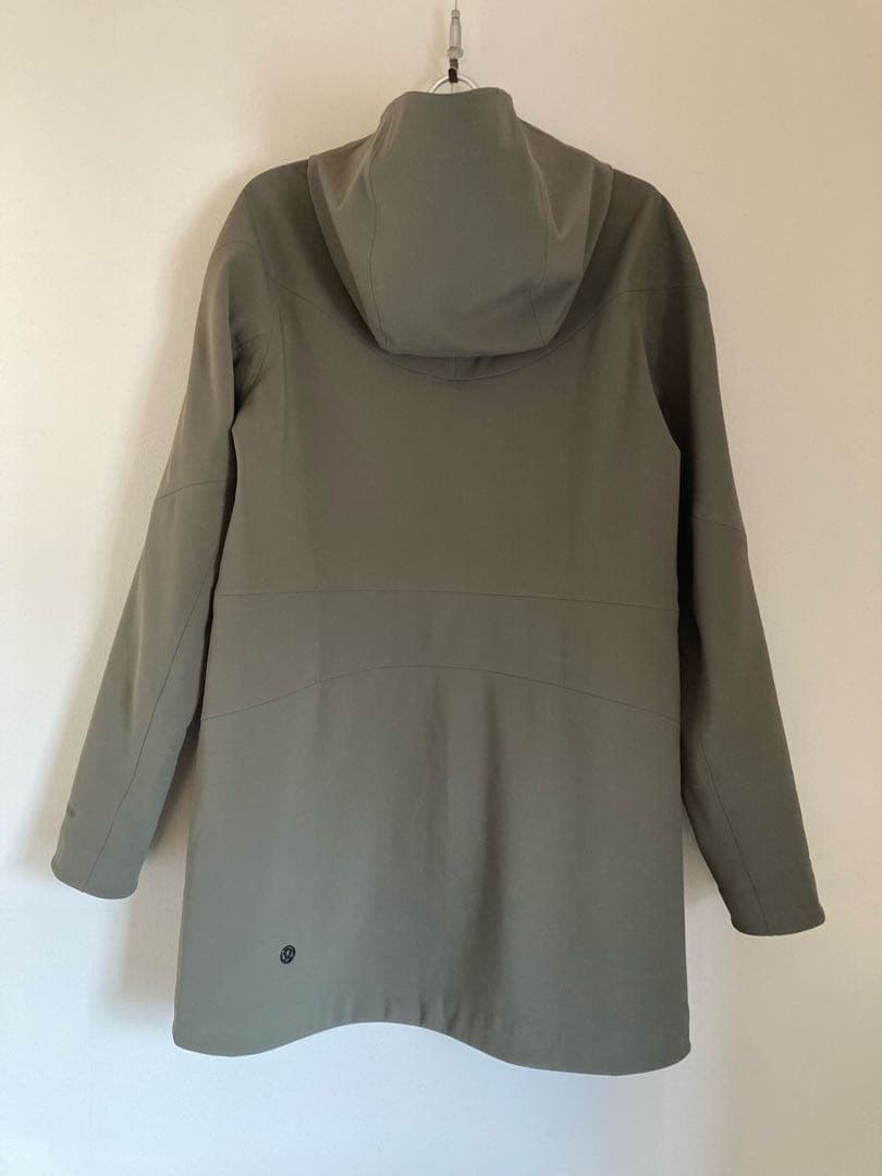 Lululemon ルルレモン フルジップ パーカーコート　 オリーブ　6
