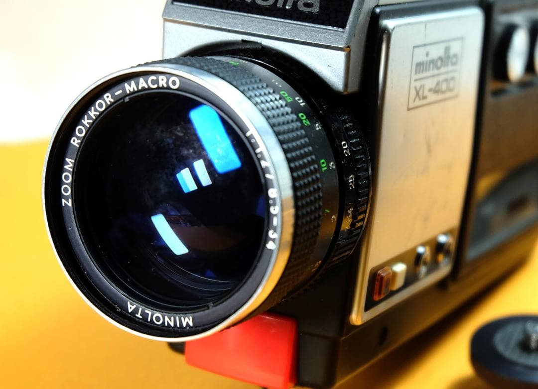 レトロ　希少品　Minolta XL-400 8mmカメラ 主要動作確認済