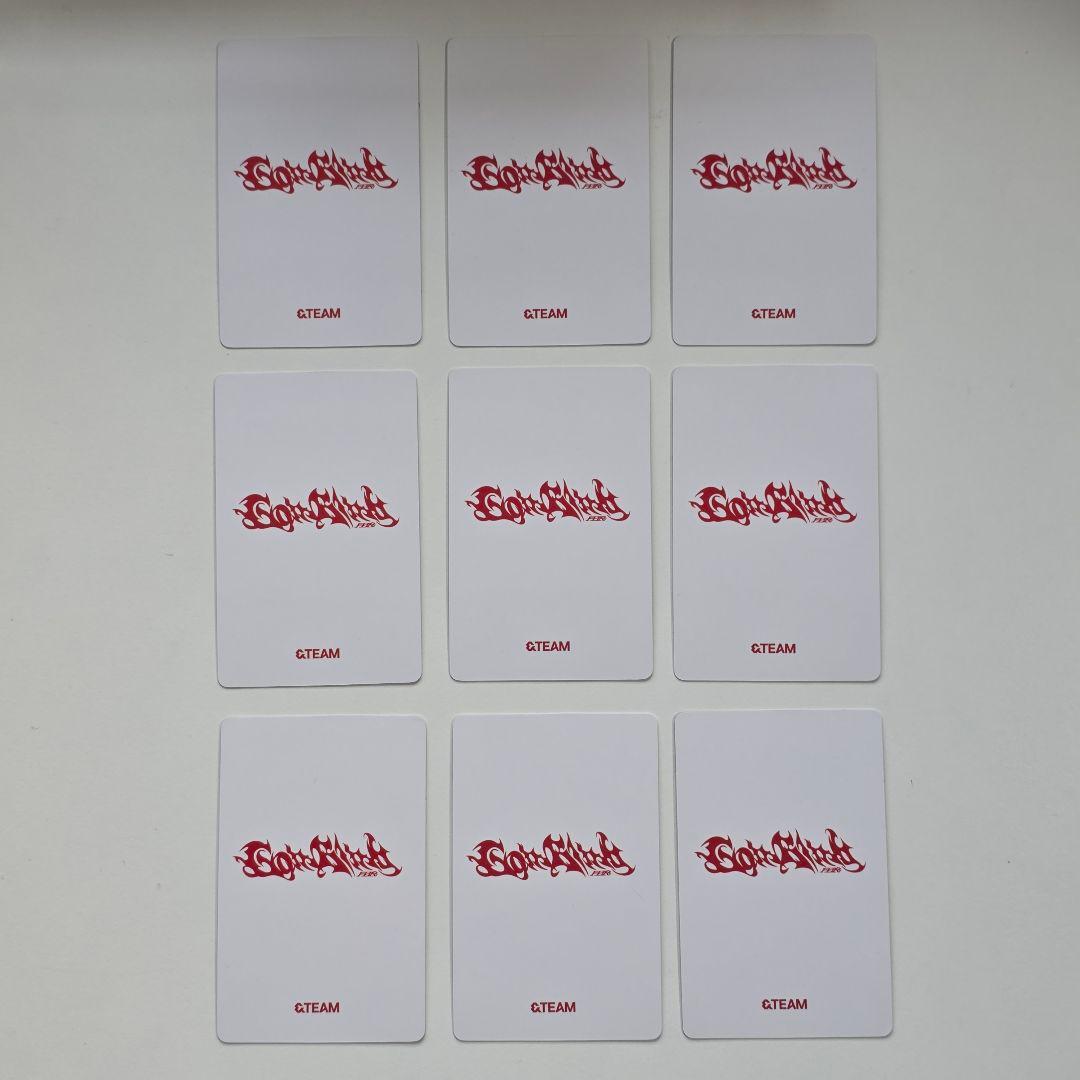 &TEAM Go in Blind 中国 一直娯 ヨントン応募特典トレカセット