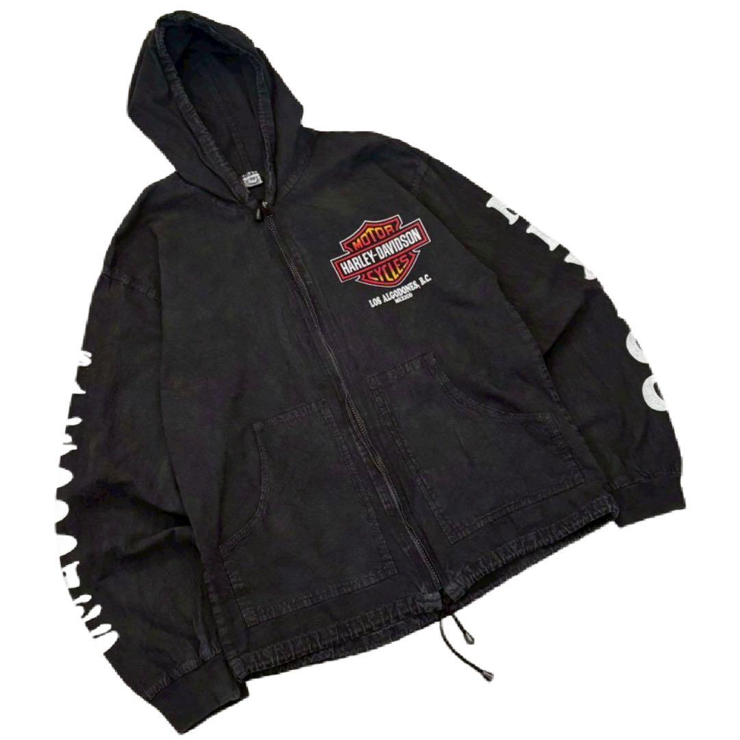 90’s USA Harley Davidson コットンジャケット