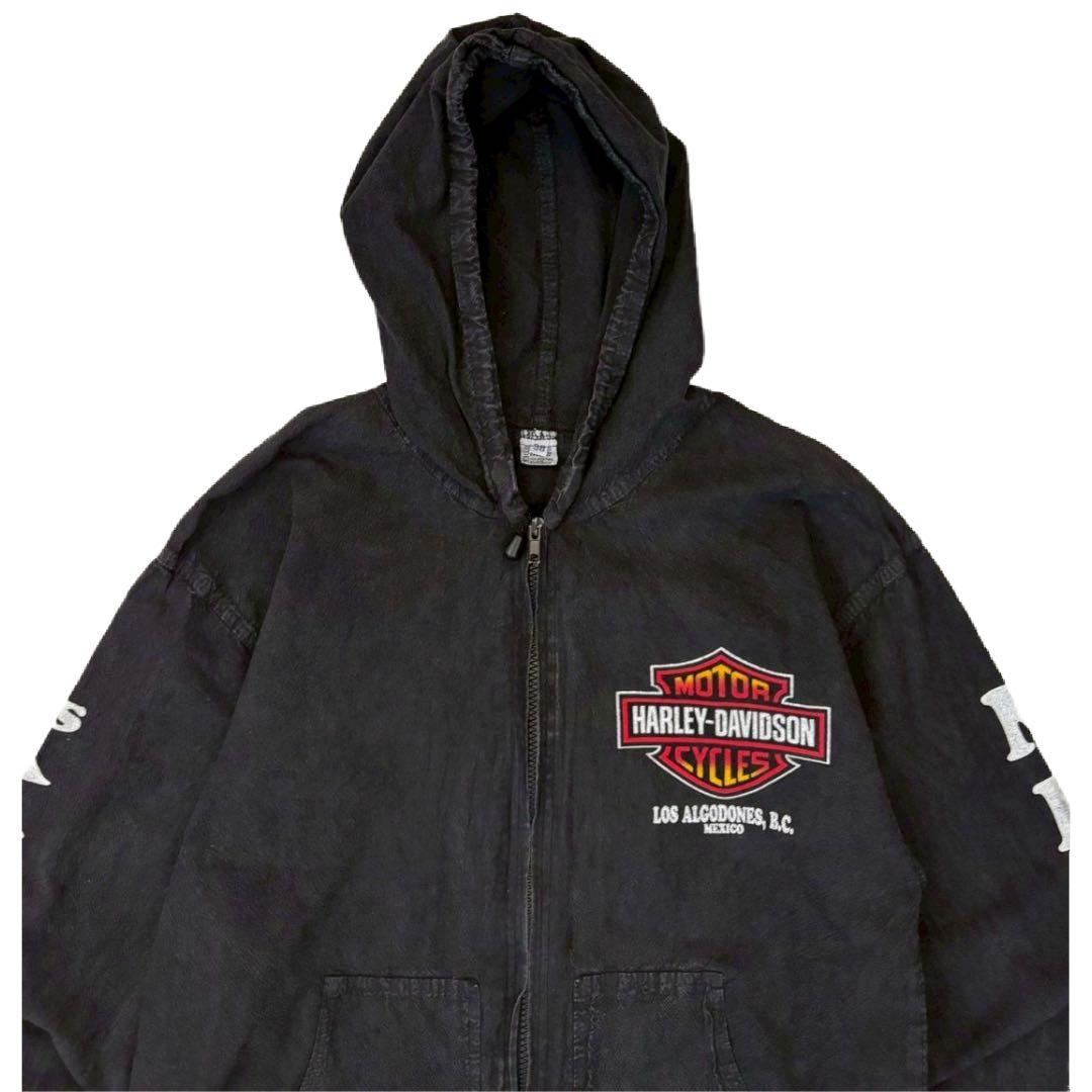 90’s USA Harley Davidson コットンジャケット