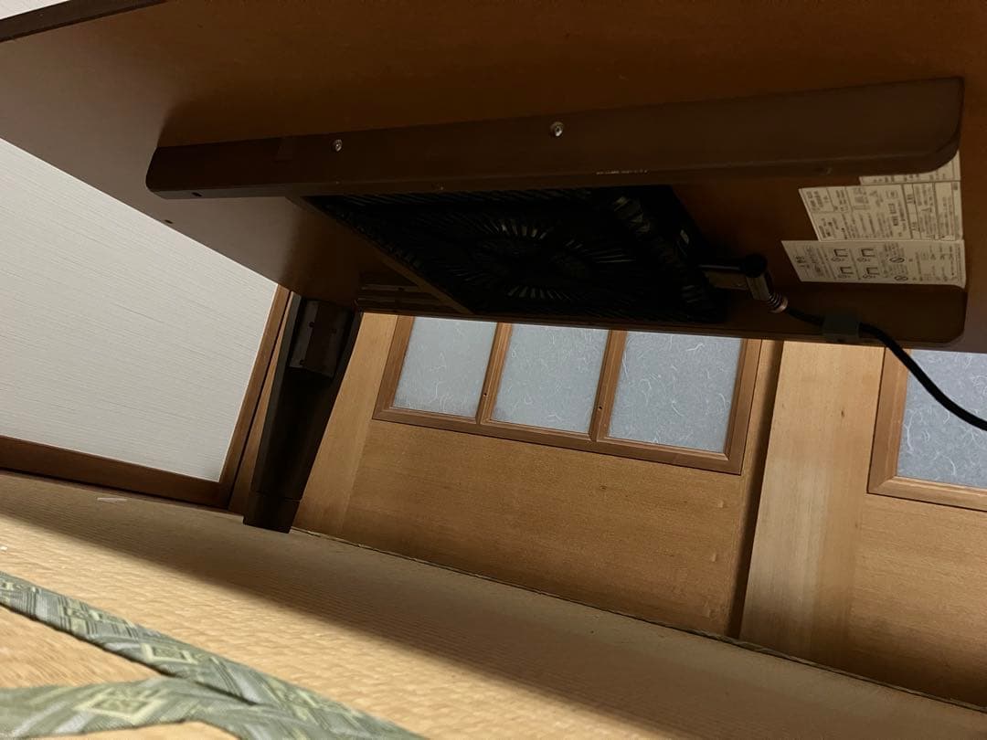 家具調こたつ　120cm 高さ２段階