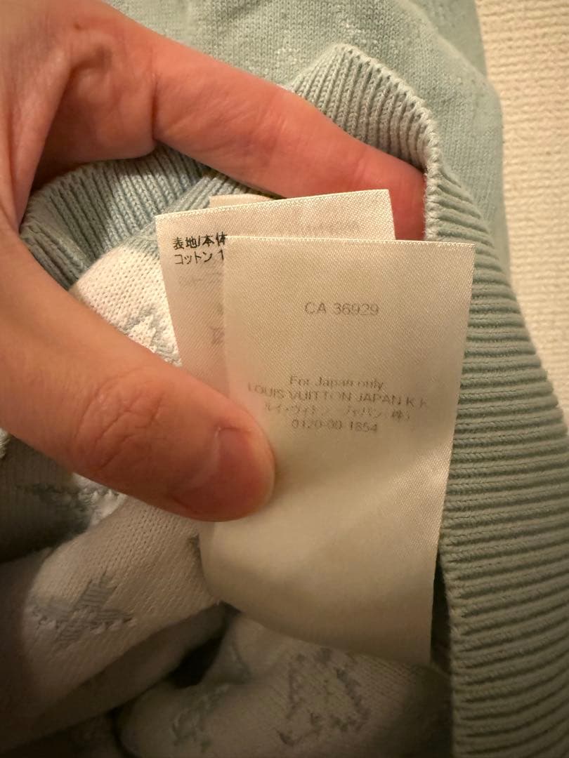 ルイヴィトン　ニットフーディ　パーカー　モノグラム