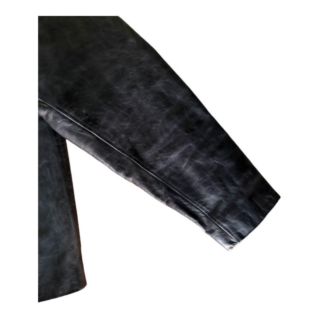 00s old GAP Sサイズ　牛革　フルジップ　レザージャケット