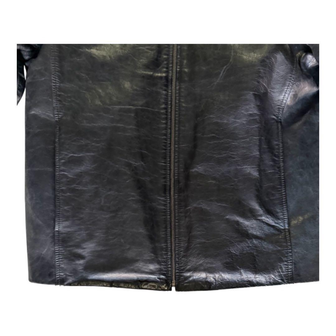 00s old GAP Sサイズ　牛革　フルジップ　レザージャケット
