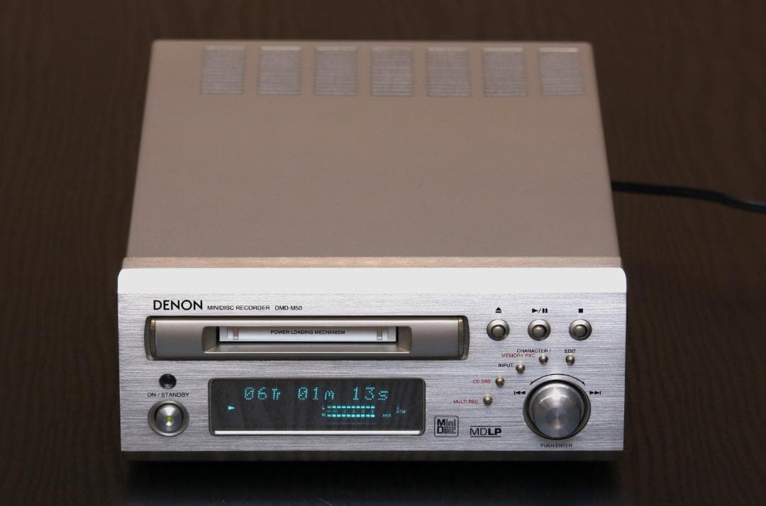 DENON DMD-M50 MDデッキ　MDプレイヤー/レコーダー 完動品