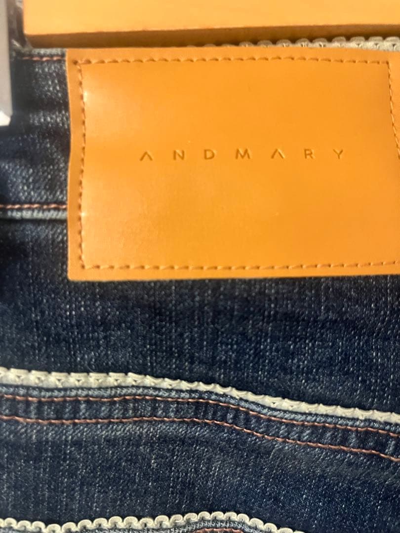 ANDMARY Heart stitch denim※注意事項あり