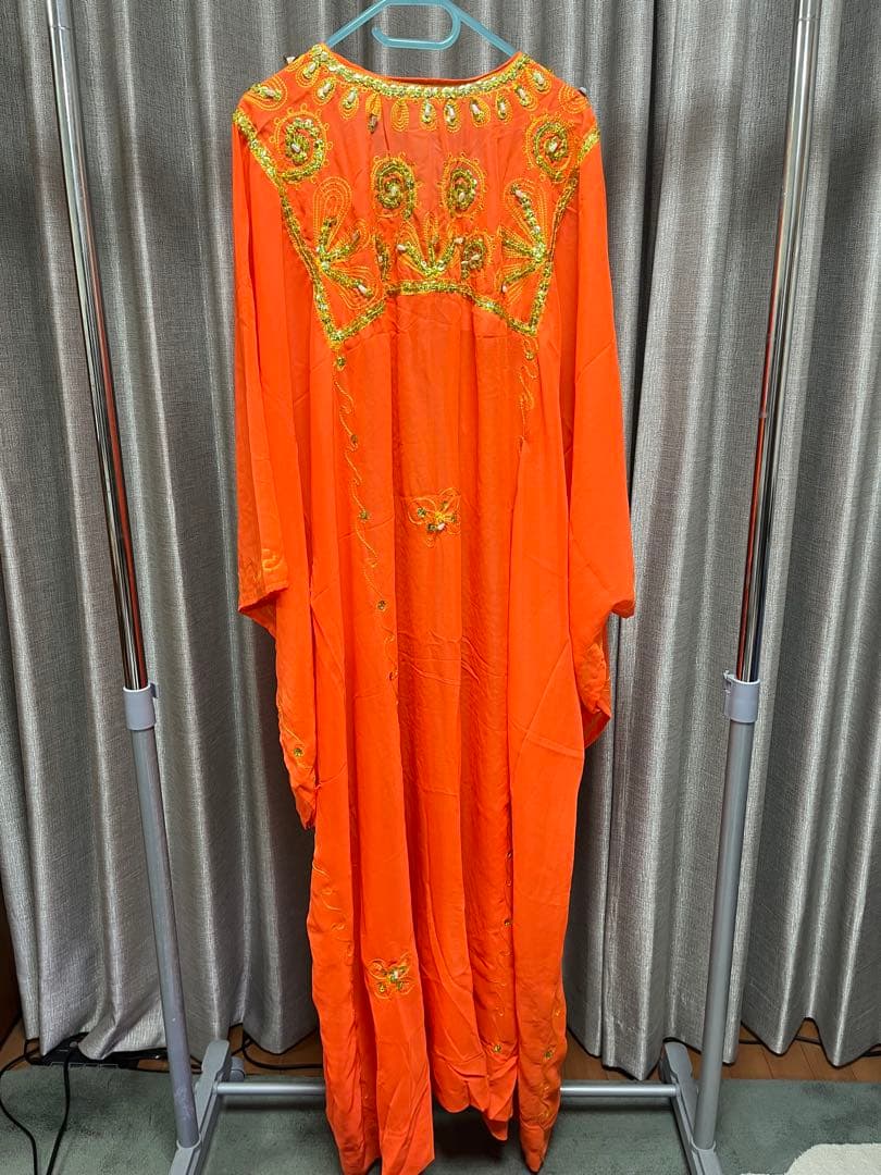 【蘭花】ベリーダンス　ハリージドレス