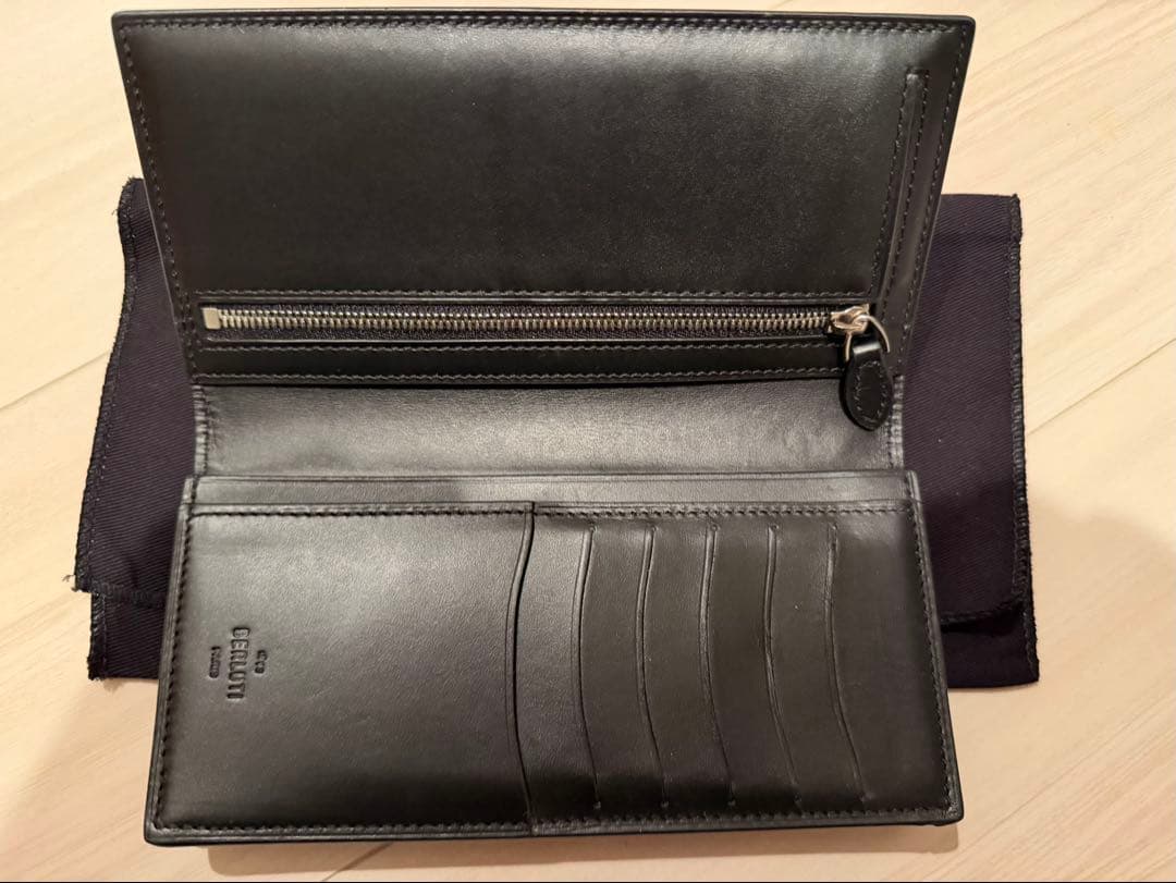 Berluti サンタル　ロングウォレット　ローズゴールドパティーヌ