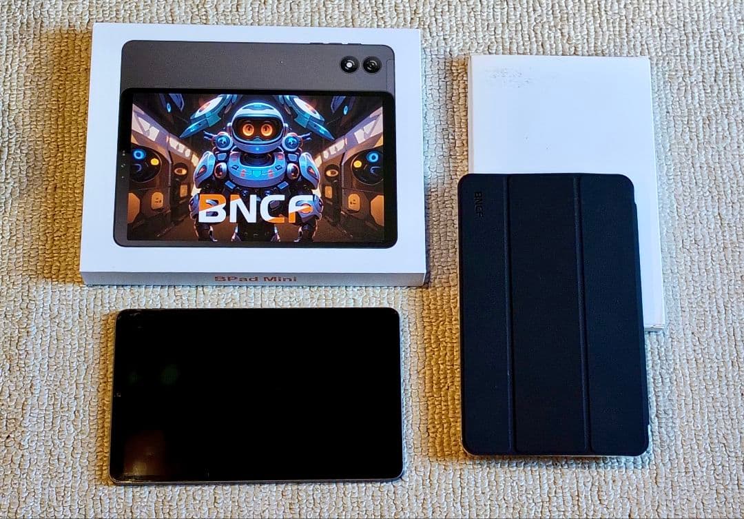BNCF タブレット bpad mini 8.4インチ本体 純正ケース付き
