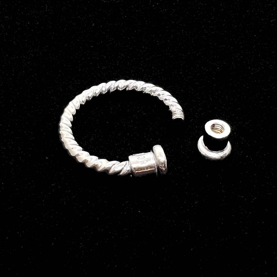 美品✨ BVLGARI ブルガリ キーリング ツイスト ループ 925