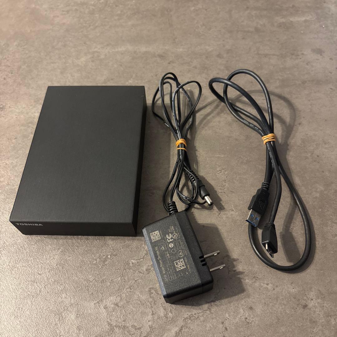 外付けHDD 6TB Canvio HD-TDA6U3-B