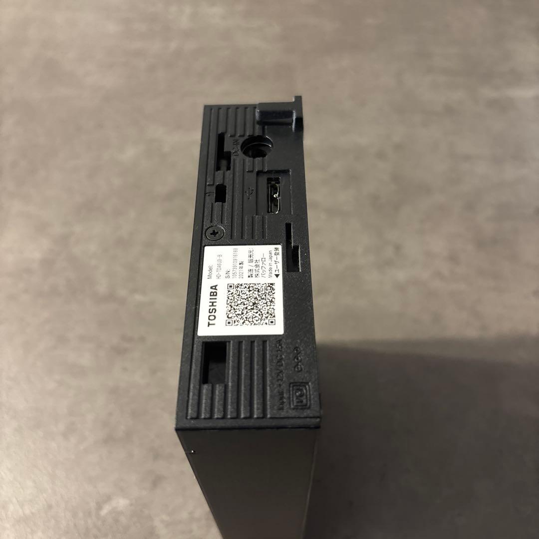 外付けHDD 6TB Canvio HD-TDA6U3-B