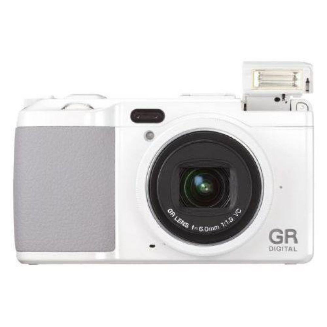 RICOH GR DIGITAL IV ホワイトエディション　デジタルカメラ