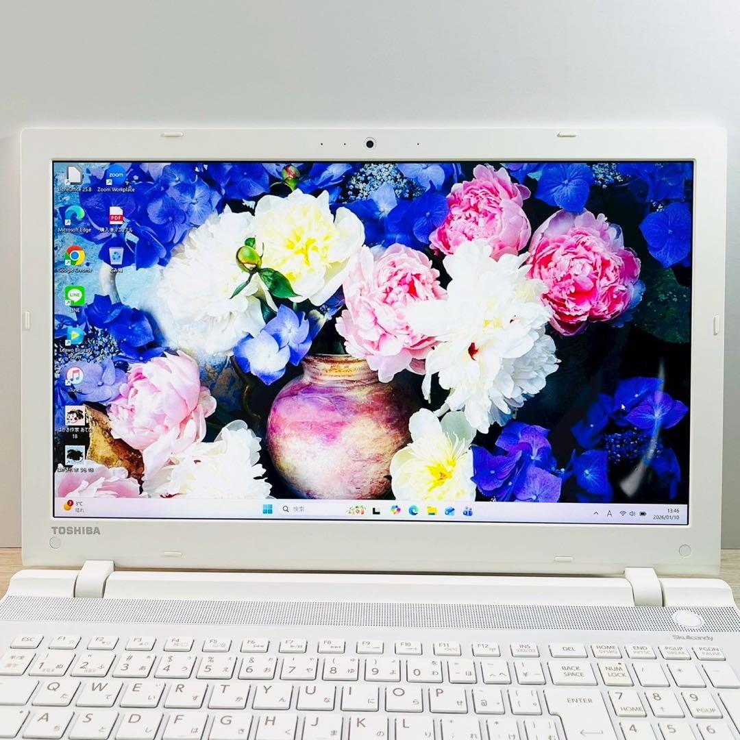 高速SSDで快適✨win11 ノートパソコン✨オフィス カメラ ブルーレイ