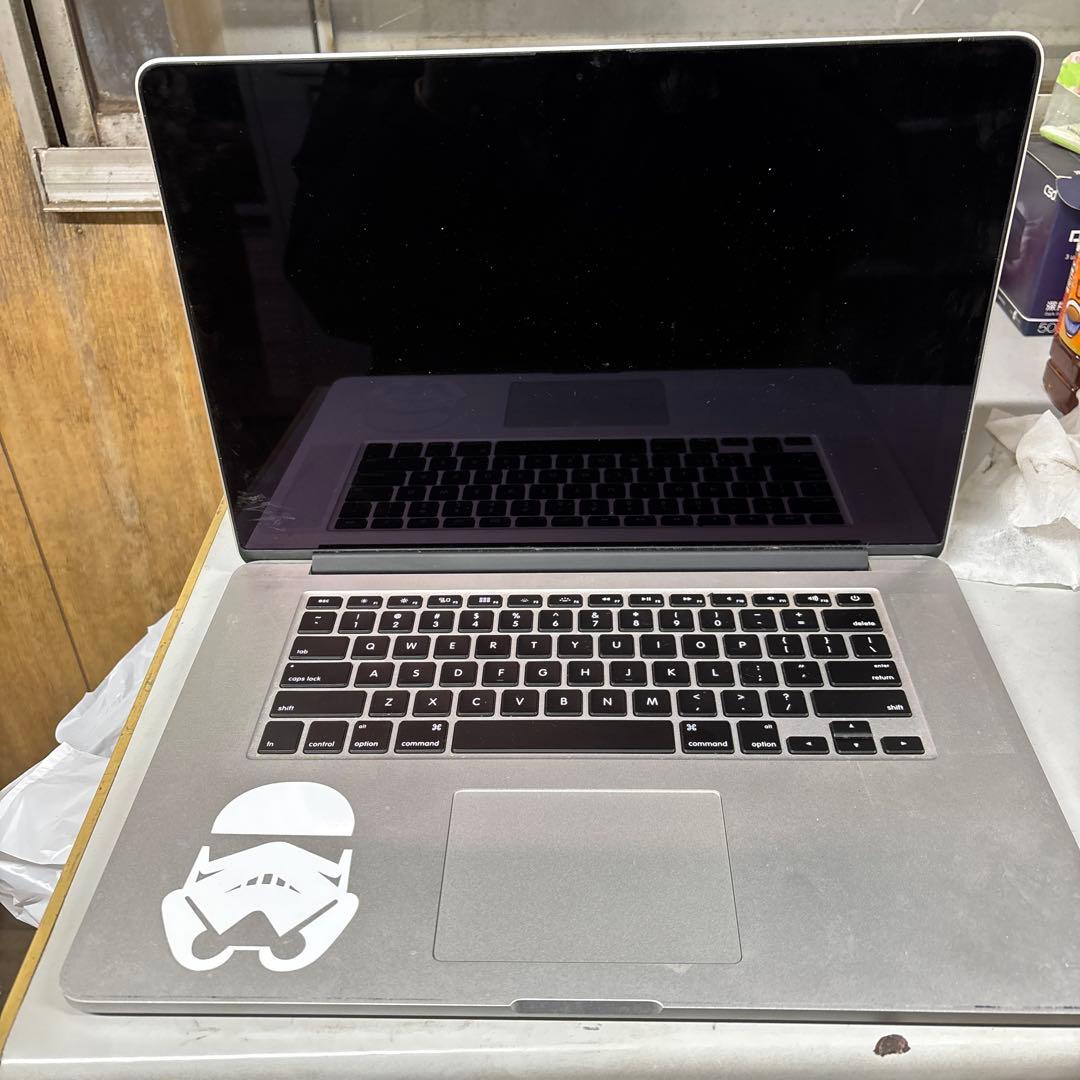ジャンク品・本体のみMacBook Pro 15インチ, 2013 a1398