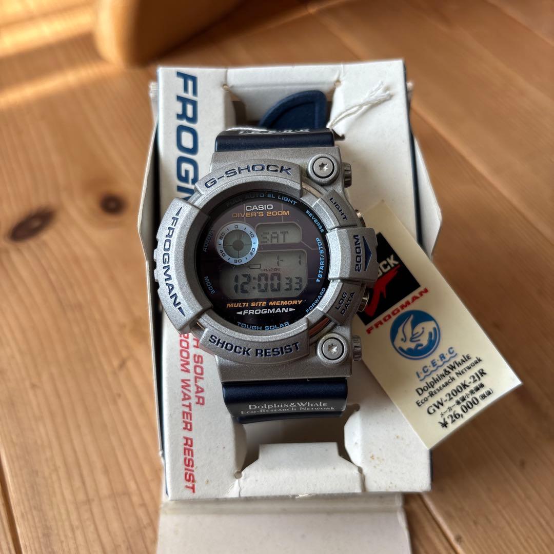 G-SHOCK イルカクジラ フロッグマン GW-200K-2JR CASIO