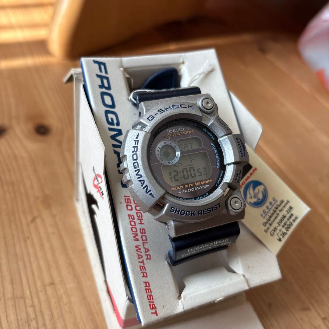 G-SHOCK イルカクジラ フロッグマン GW-200K-2JR CASIO