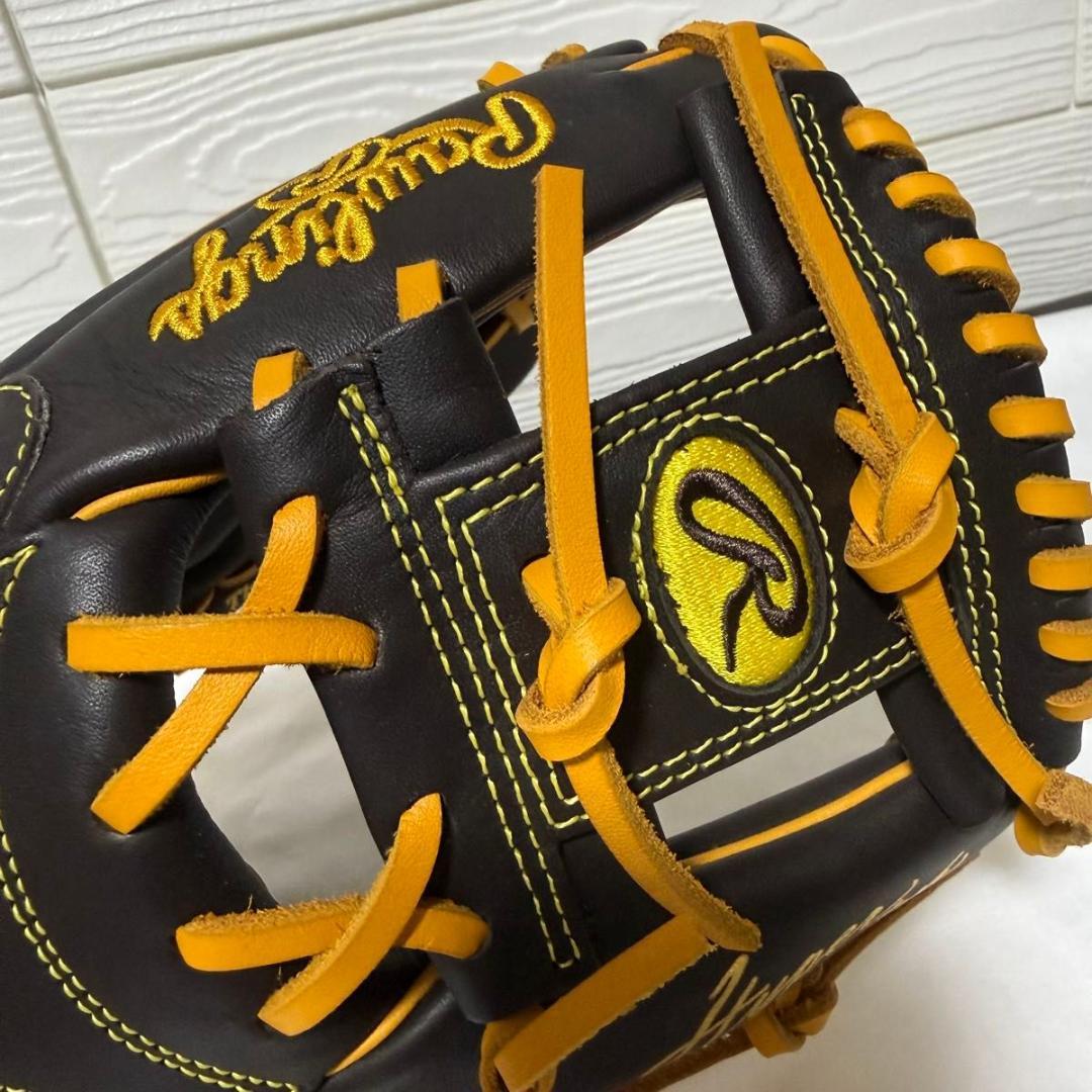 極美品　ローリングス 少年用軟式グラブ ハイパーテック　パドレス　2025モデル