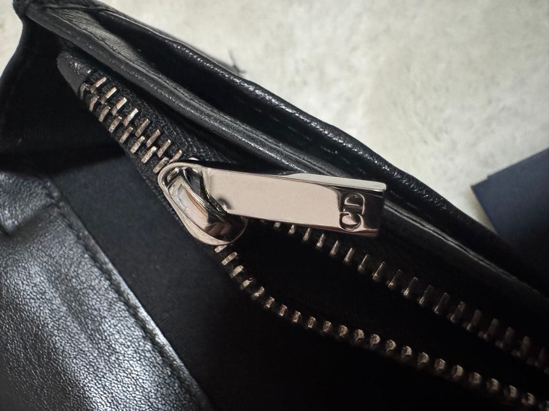 Dior バーティカル ロングウォレット ディオール オブリーク ジャカード