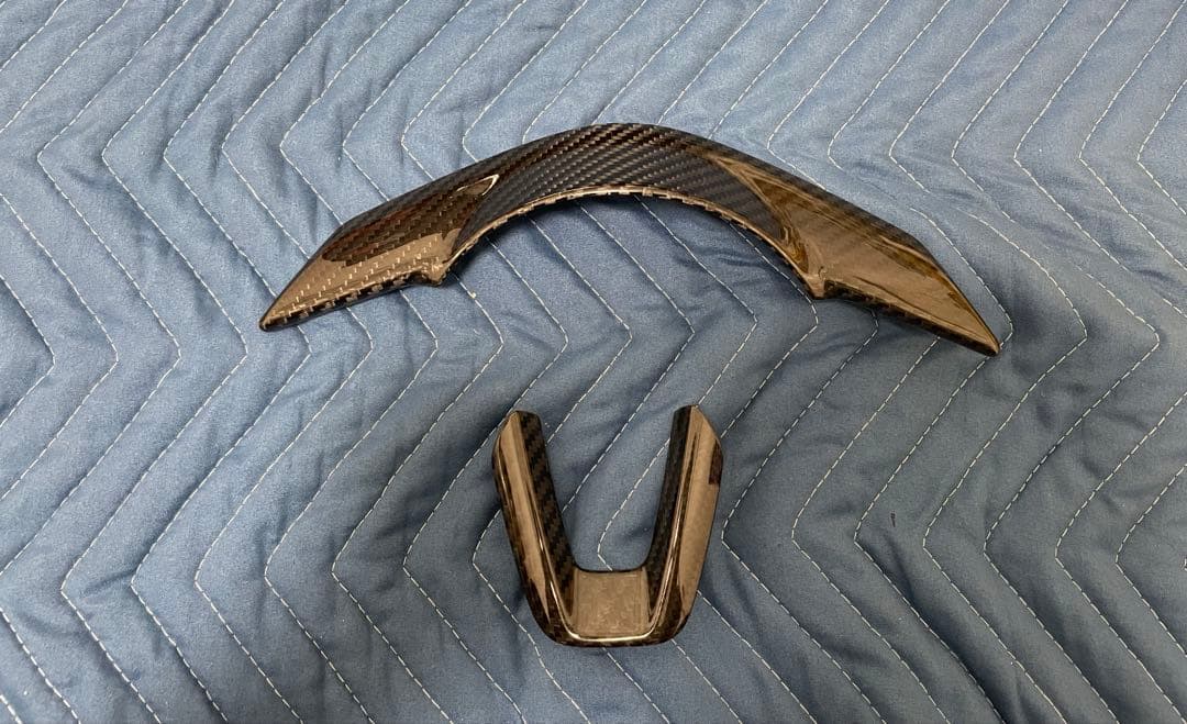 cx5.cx8 メーター、ステアリングカーボンカバー