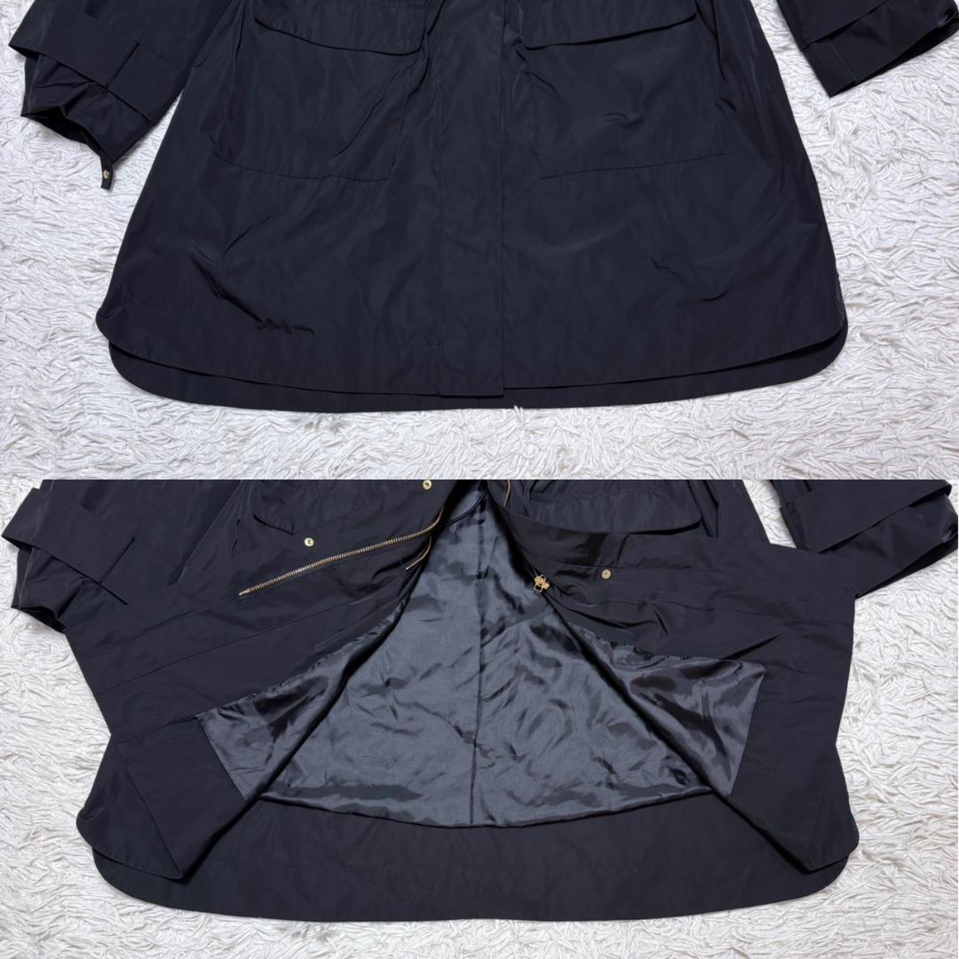 新品未使用　自由区 ファー ロングコート ライナー付　モッズコート　46