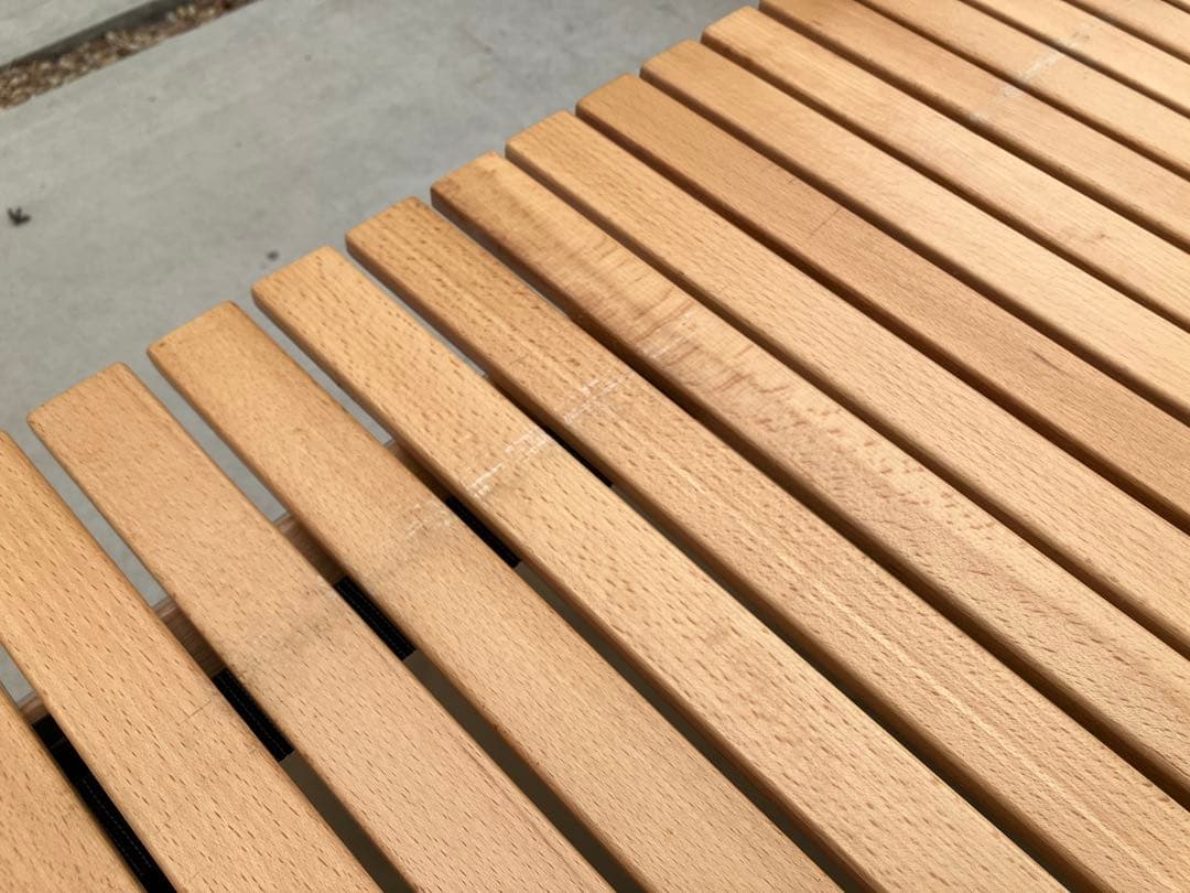 ウッドロールテーブル　フィールドア　120cmサイズ