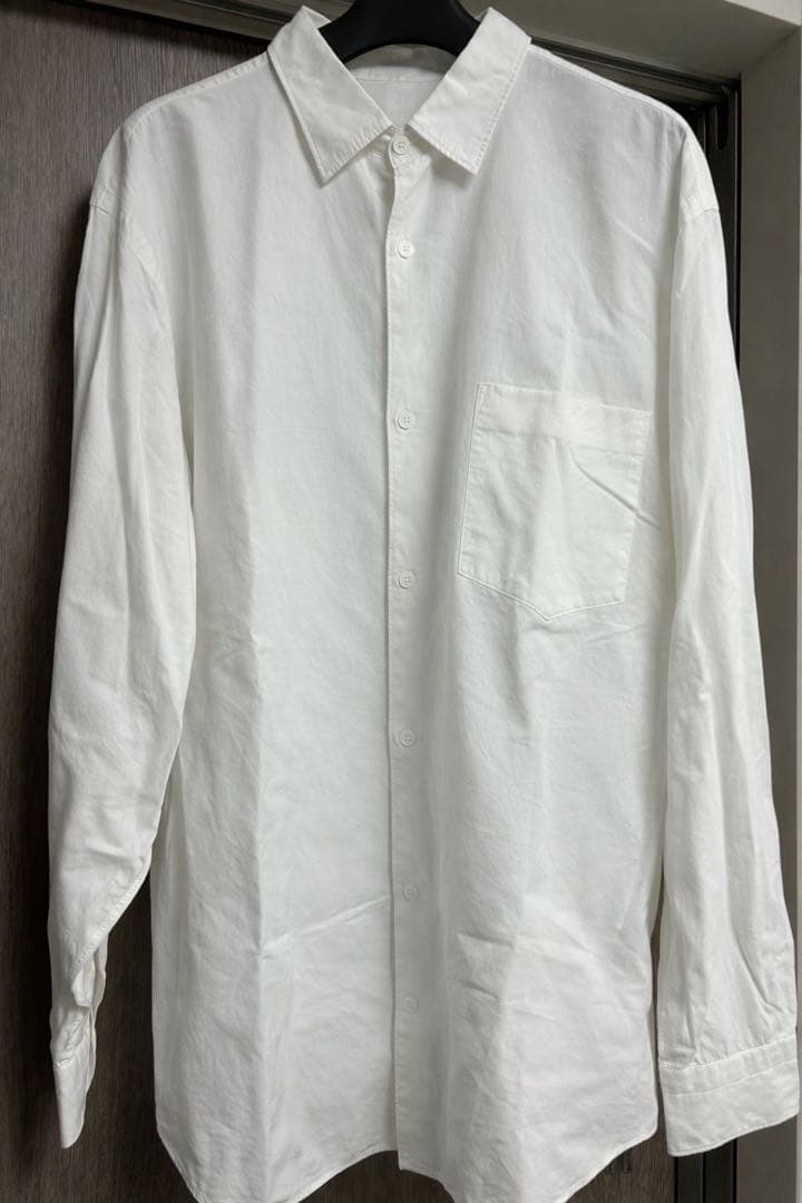 【COMOLI】コモリシャツ ホワイト サイズ3