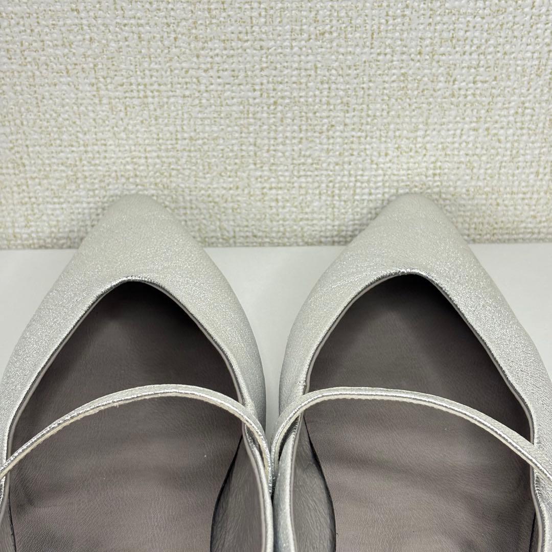 HIMIKO ヒミコ　25.5cm メリージェーン　フラットシューズ　パンプス