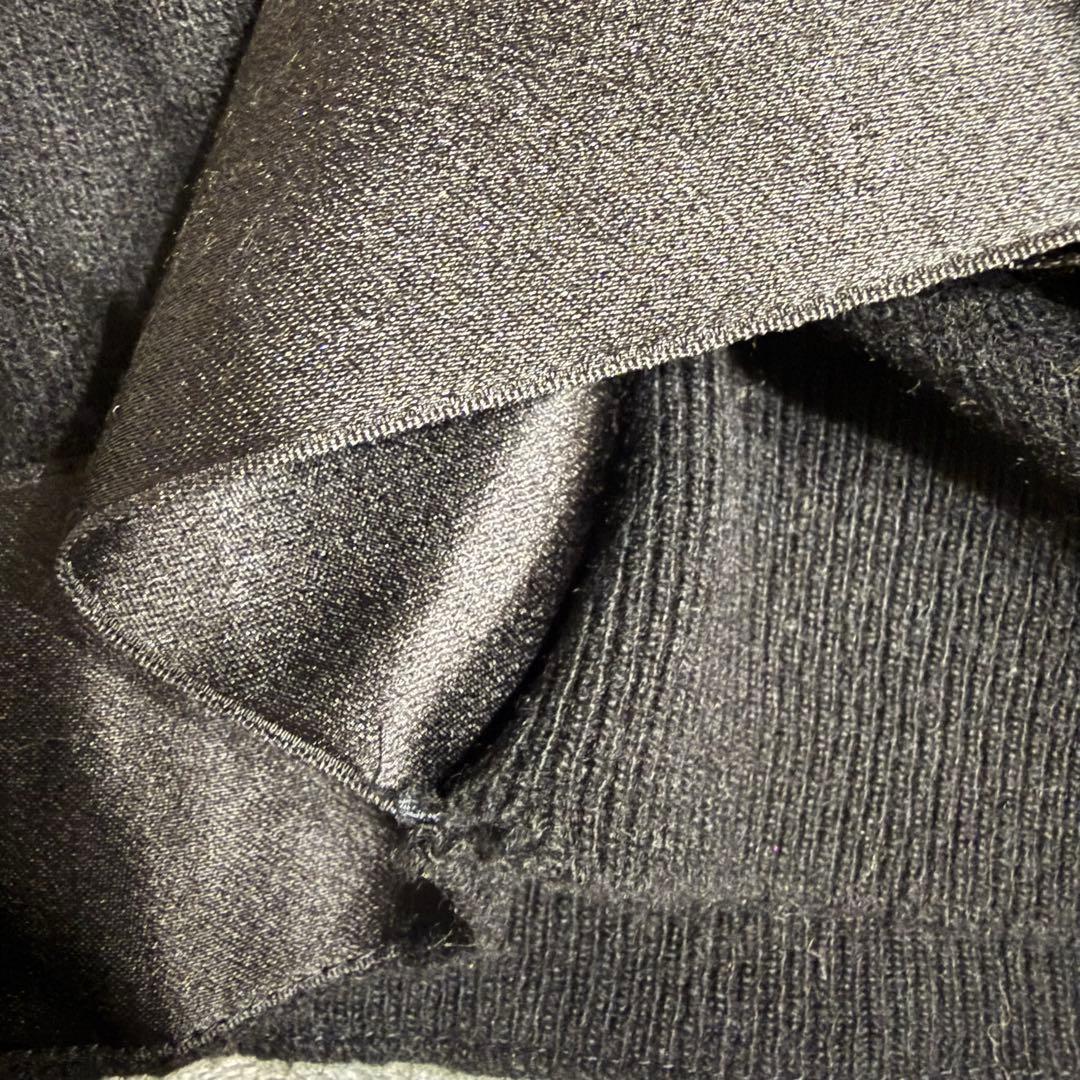 CHANEL ヴィンテージ リボン付き カシミヤニット 長袖 カットソー