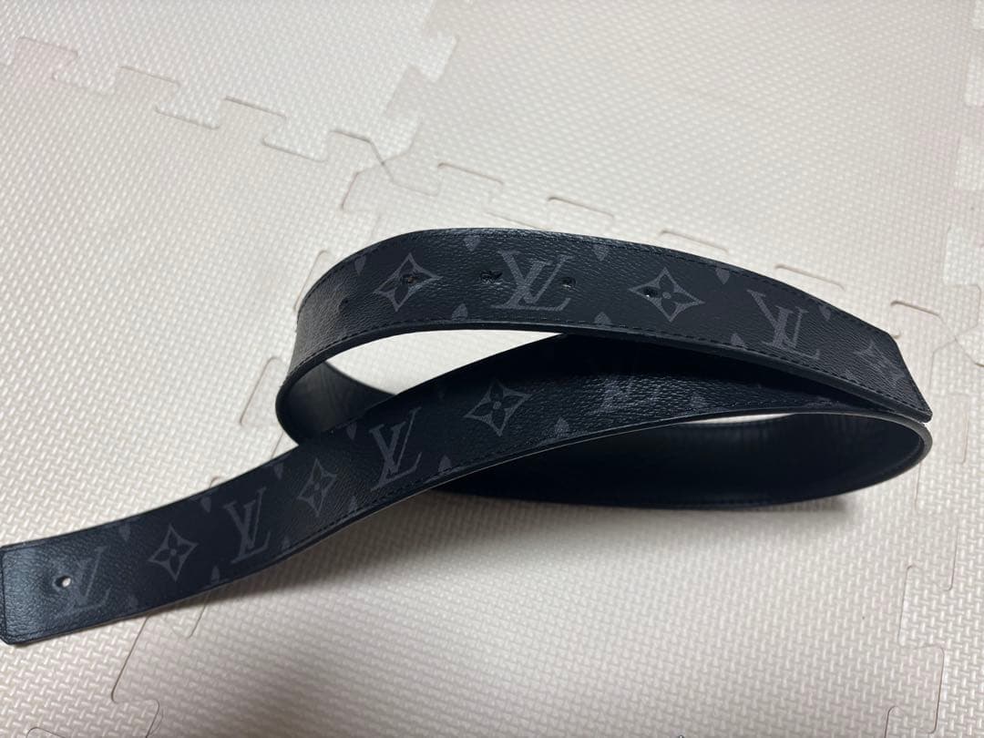 Louis Vuitton ブラック ベルト モノグラム
