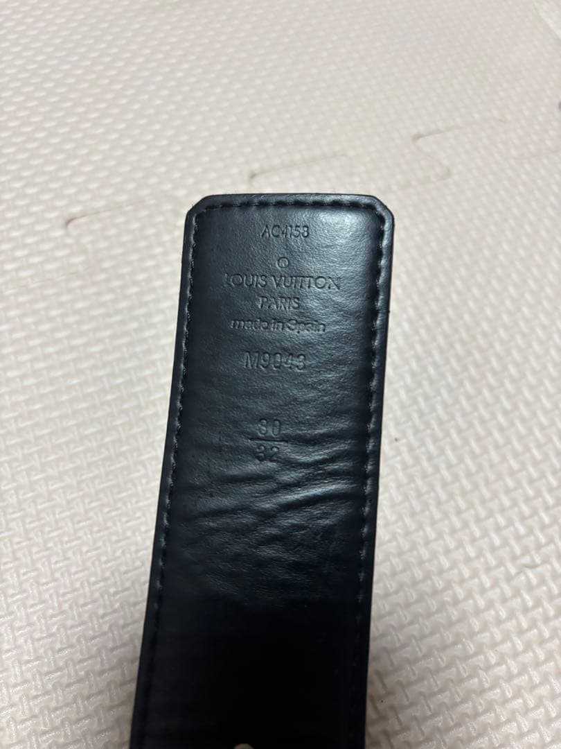 Louis Vuitton ブラック ベルト モノグラム