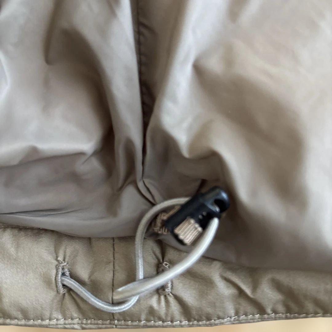 美品 DANTON フード付き ベージュ ダウンジャケット 38 ダントン