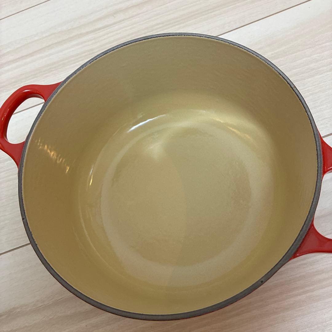 ル・クルーゼ 両手鍋 20cm 赤