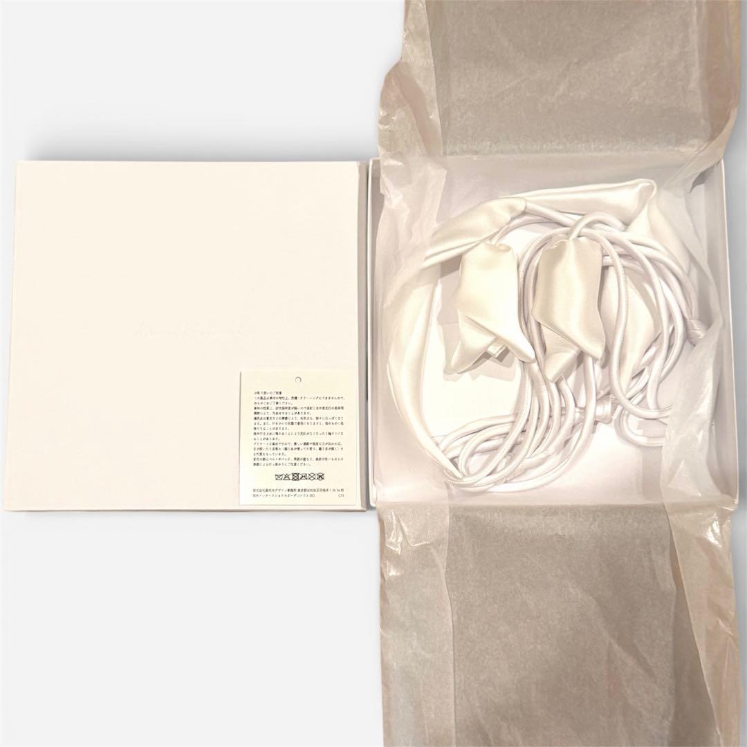 mame マメクロゴウチ フラワー モチーフ ベルト チューリップ チョーカー