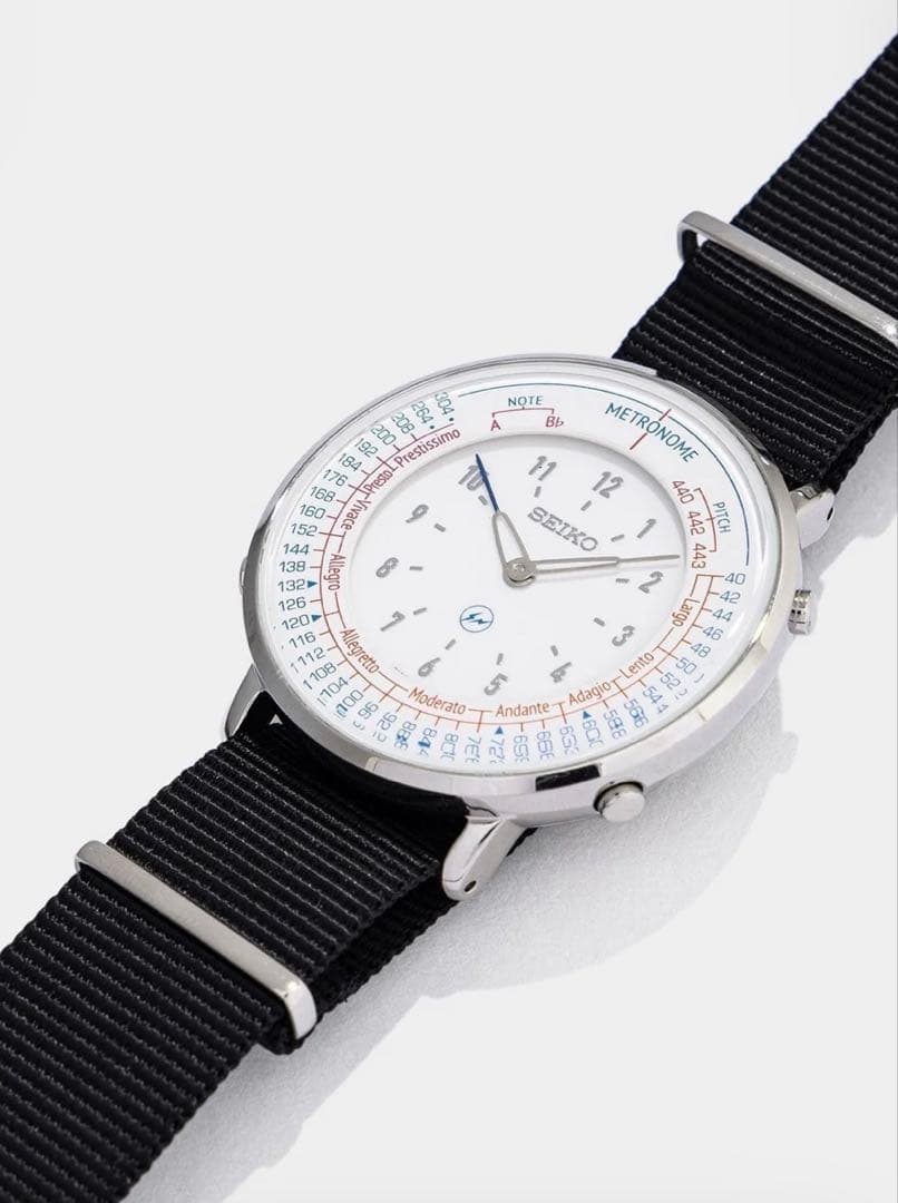 SEIKO Metronome Watch Fragment Edition 白
