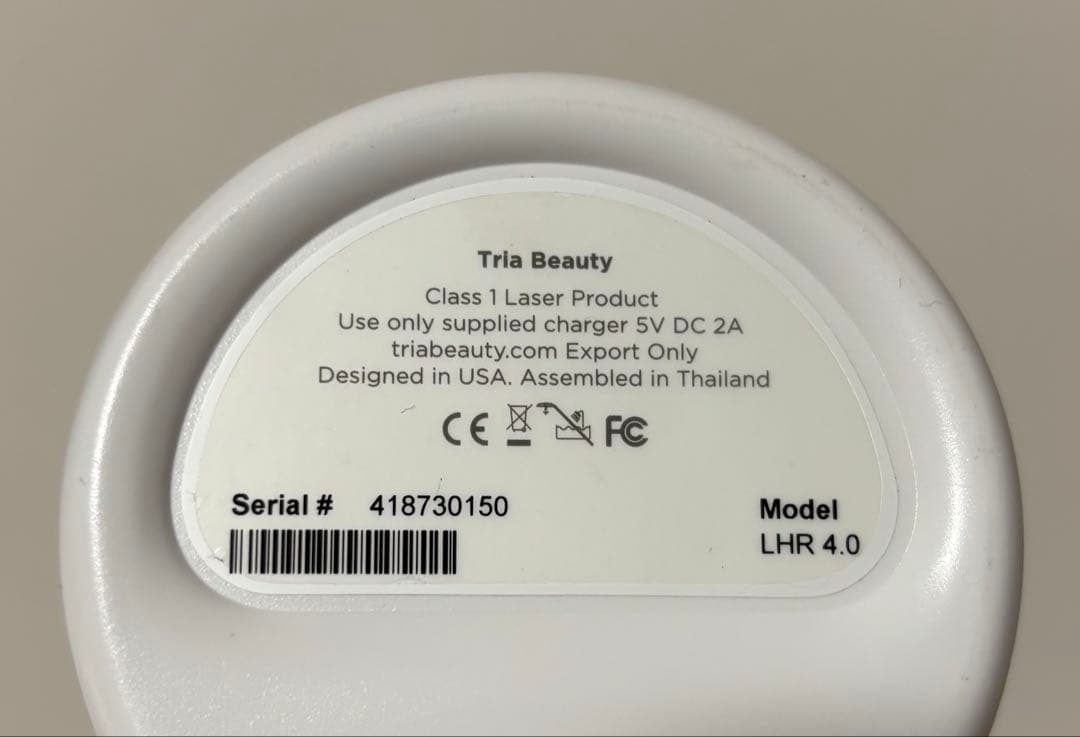 tria トリア　パーソナルレーザー脱毛器4X フューシャピンク