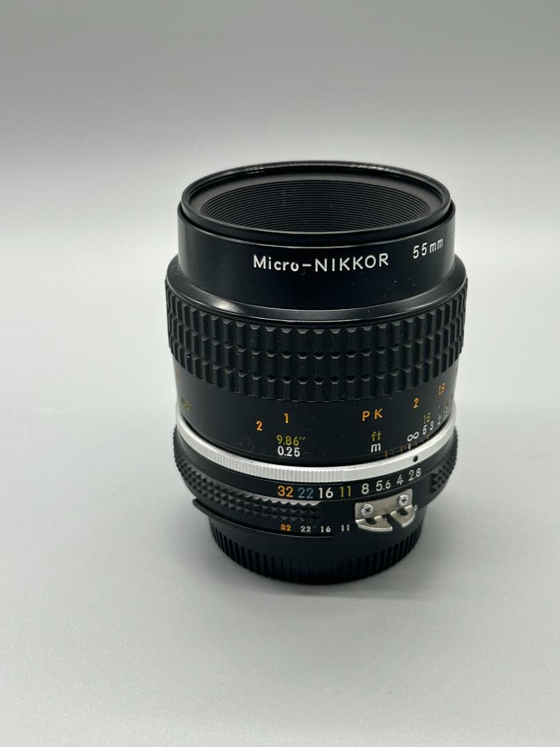 Nikon 55mm f/2.8 マクロ　単焦点レンズ