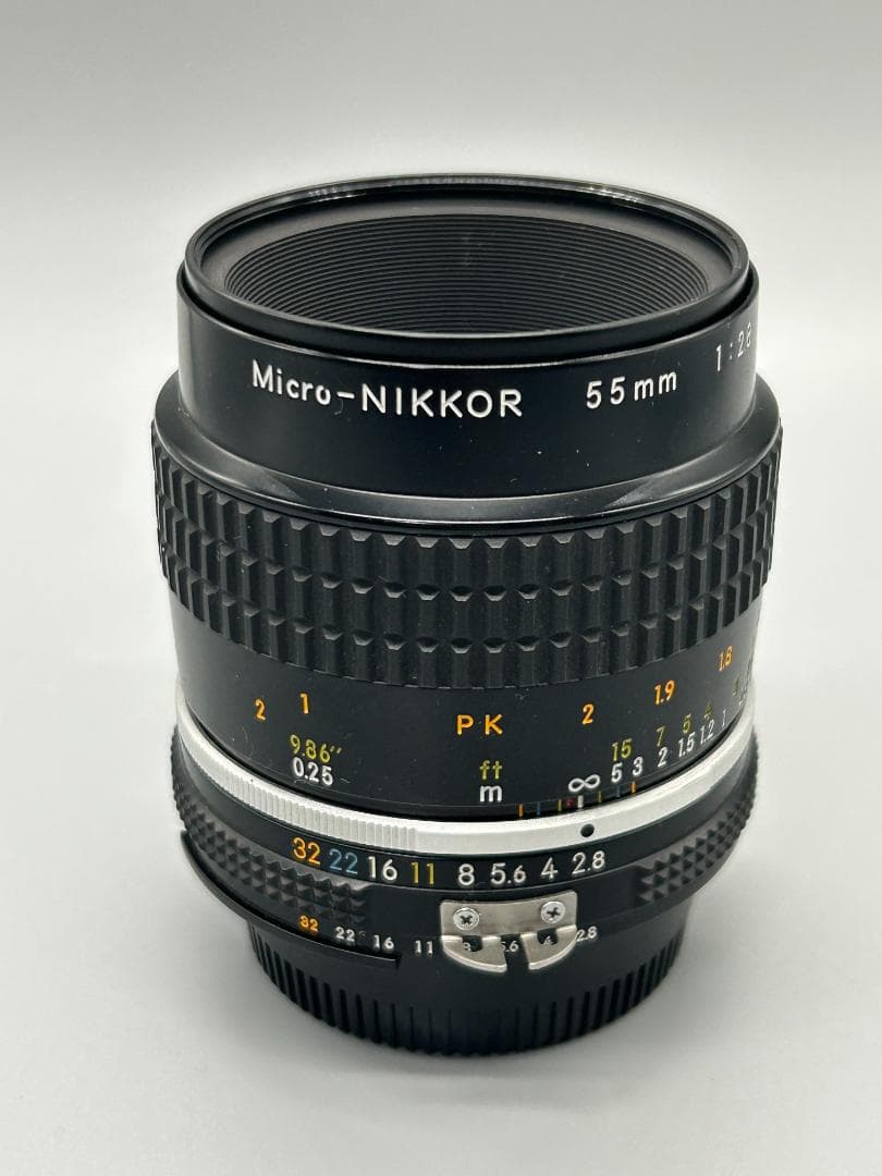 Nikon 55mm f/2.8 マクロ　単焦点レンズ