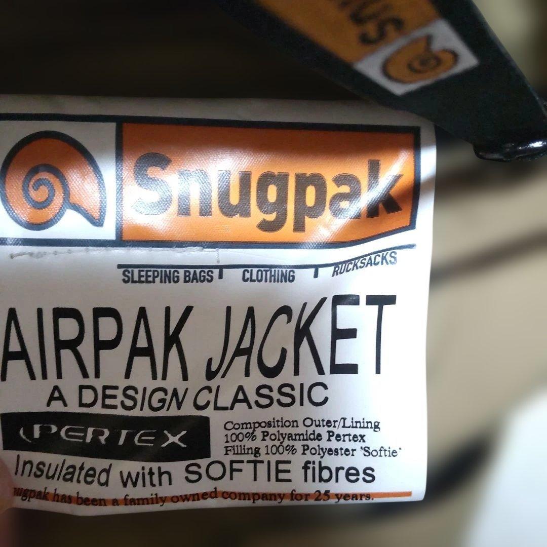未使用タグ付☆Snugpakスナグパック Airpakエアーパック S 国内正規