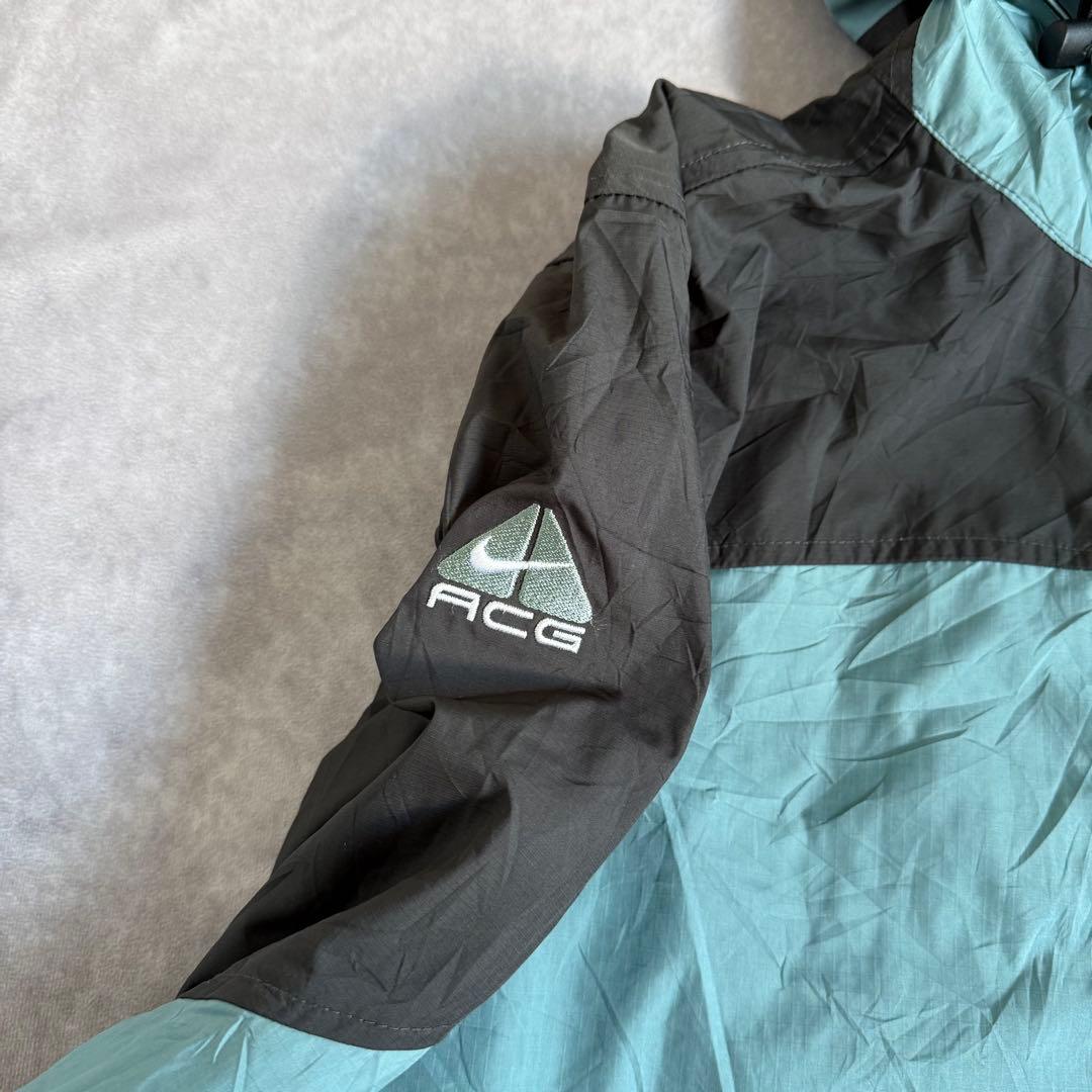 NIKE ACG ナイロンジャケット ライトブルー S