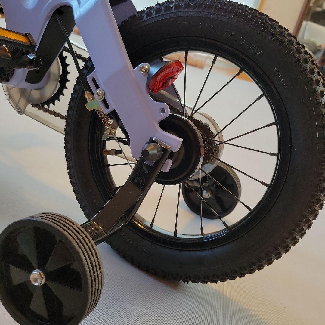＜美品＞子供用自転車 ラベンダーRavi 14インチ
