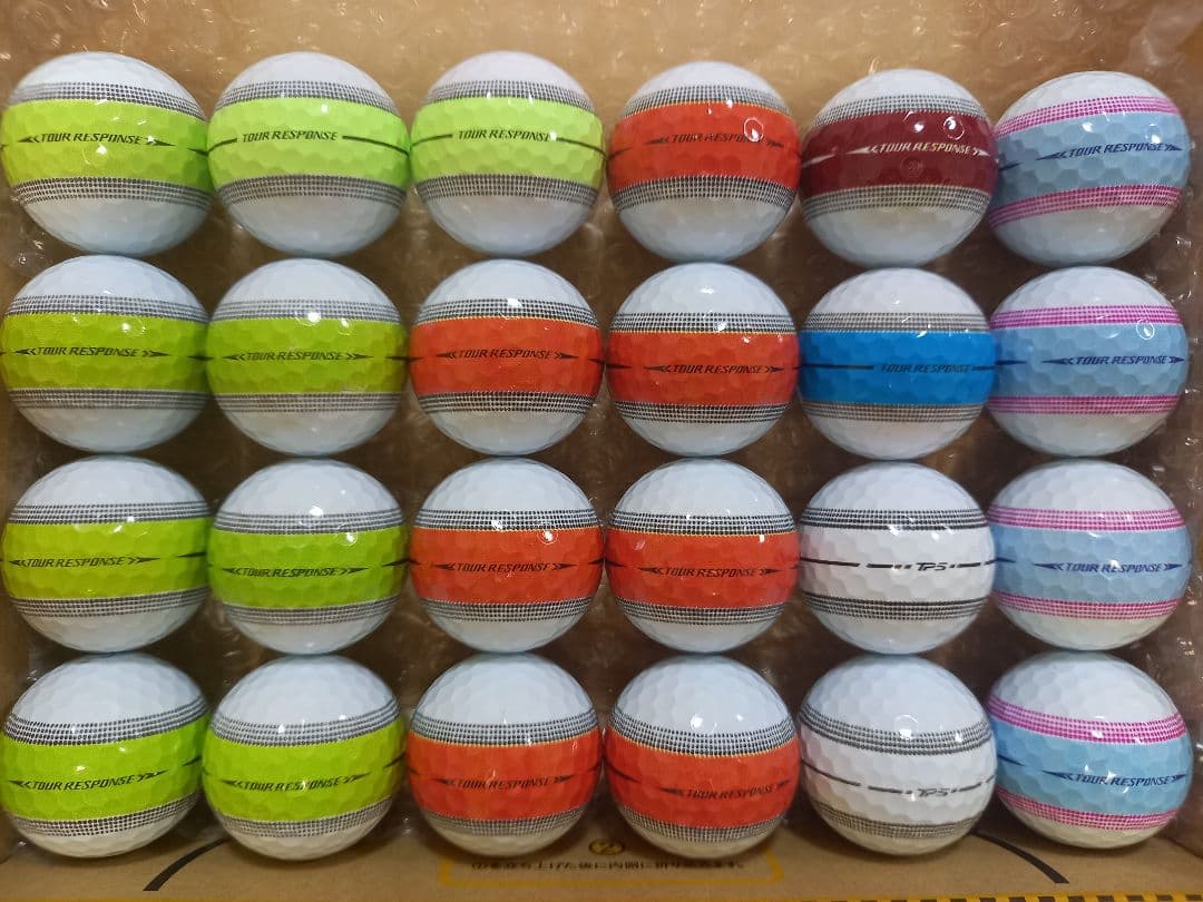 美品テーラーメイドTOUR RESPONSE 他　ロストボール24球