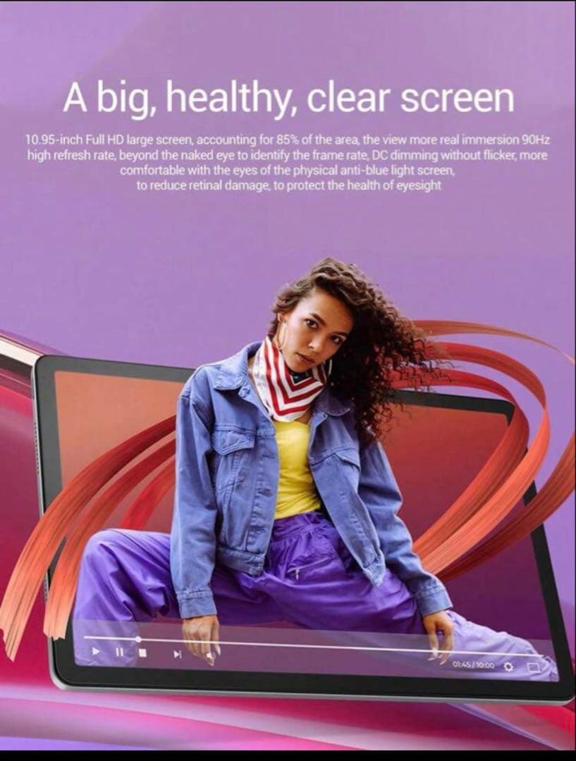 10.95型IPS液晶 Android 13Lenovo Tab K10/M11