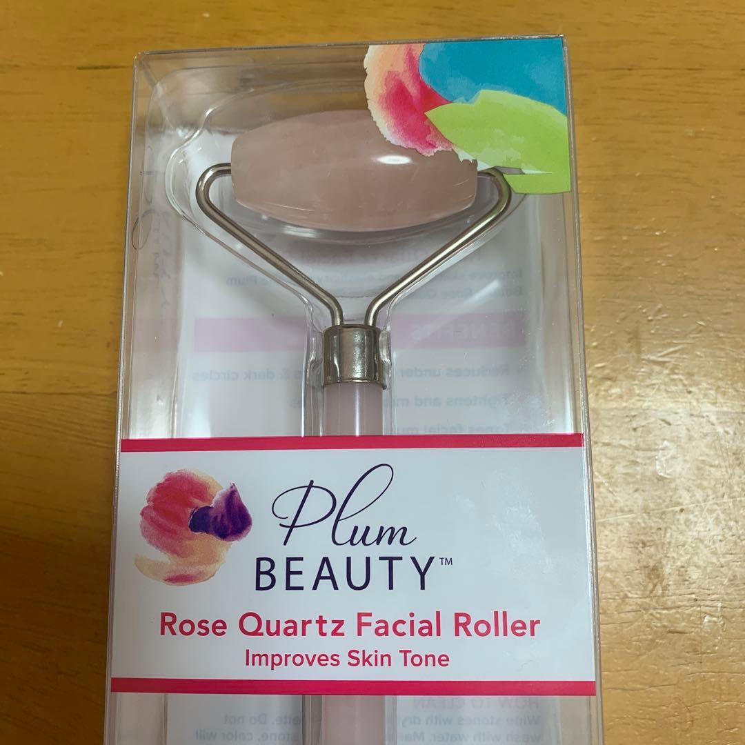 Plum Beauty ローズクォーツ フェイシャルローラー