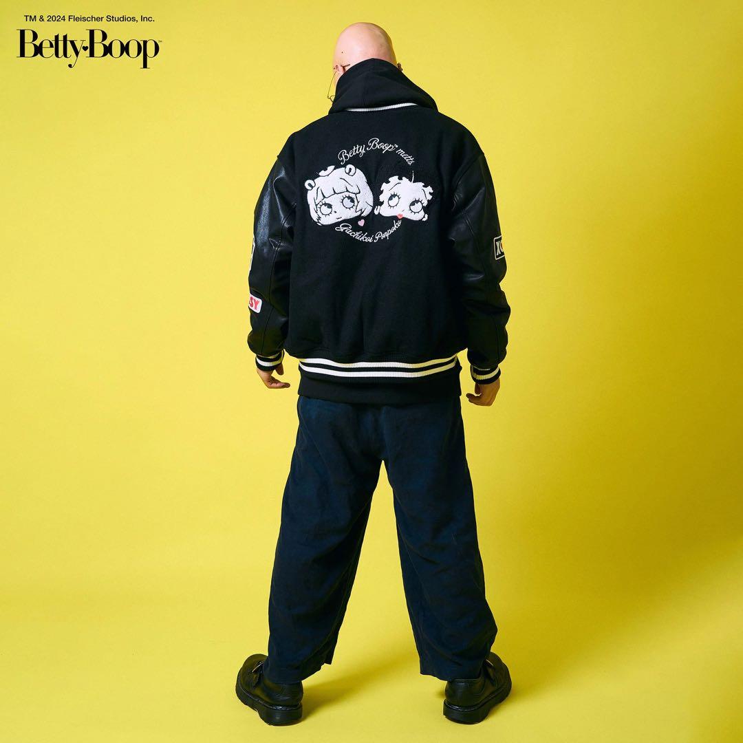 BETTY BOOP ガチ恋ぽんぽこ スタジャン