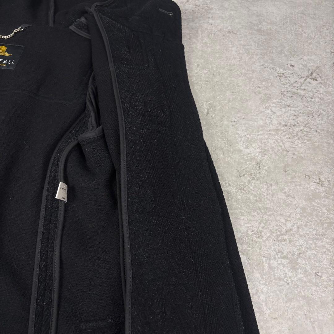 グレンフェル　GRENFELL ダッフルコート　ヘリンボーン　ウール　36 英国