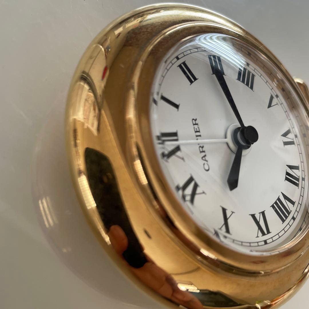 稼働品　CARTIER カルティエ コリゼ 置時計　トラベルウォッチ