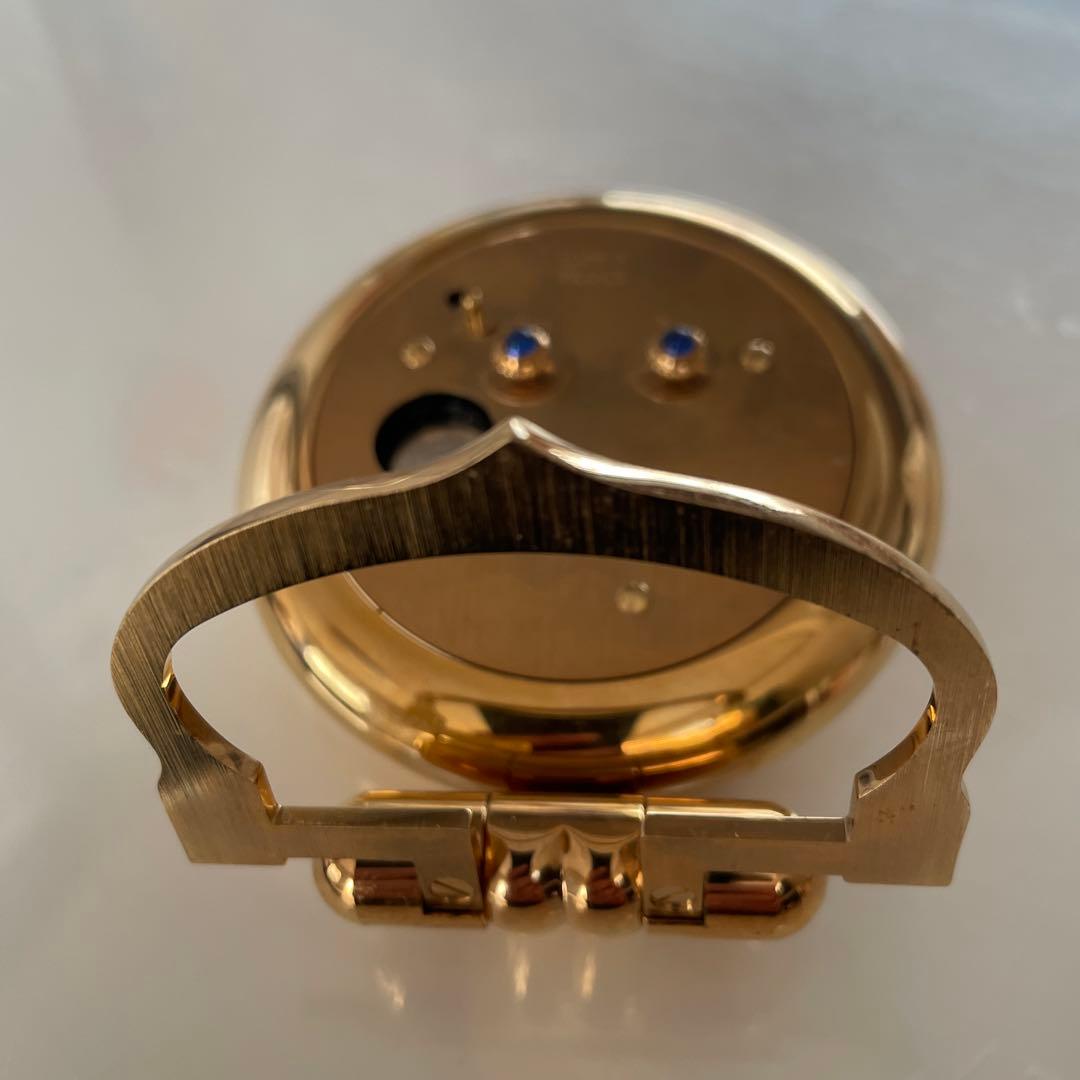 稼働品　CARTIER カルティエ コリゼ 置時計　トラベルウォッチ