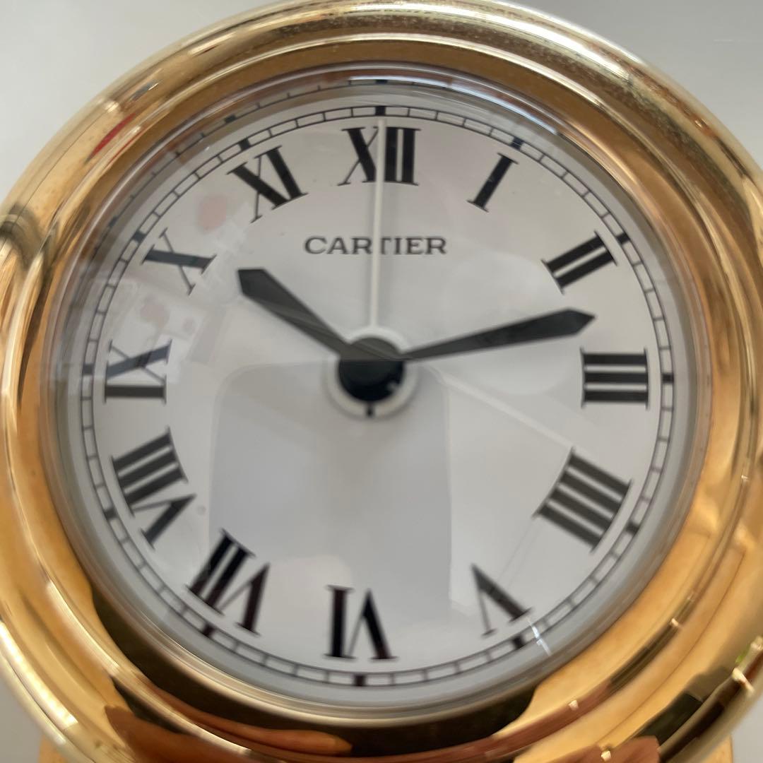 稼働品　CARTIER カルティエ コリゼ 置時計　トラベルウォッチ